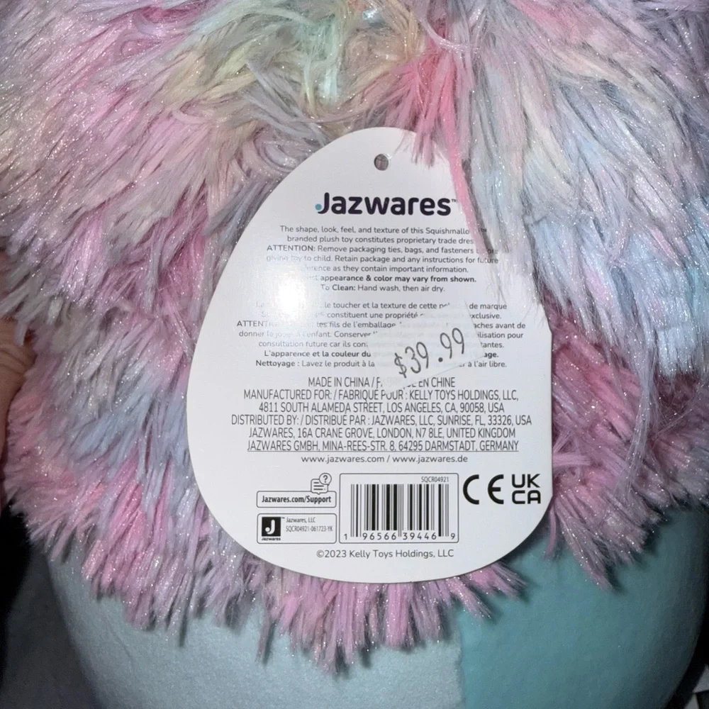 BNWT: 12” Zozo Squishmallow - Picture 5 of 9